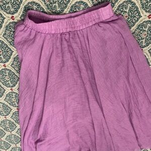 Lavender A-Line Skirt